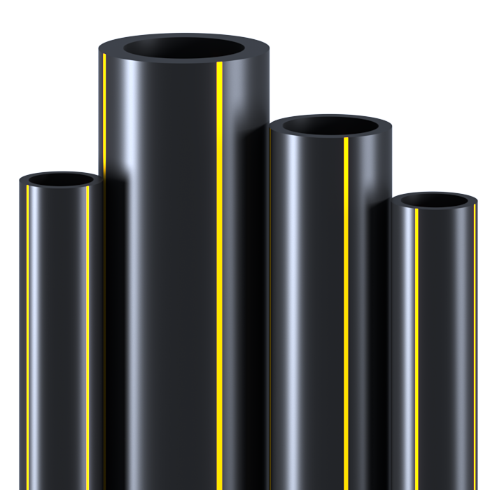 Труба ПНД ⌀140 мм, ПЭ-100,  SDR-17,6 газовая